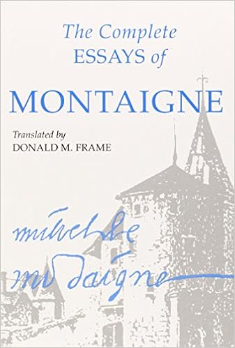 Essays of Montaigne, in 1 vols - Online Library of Liberty